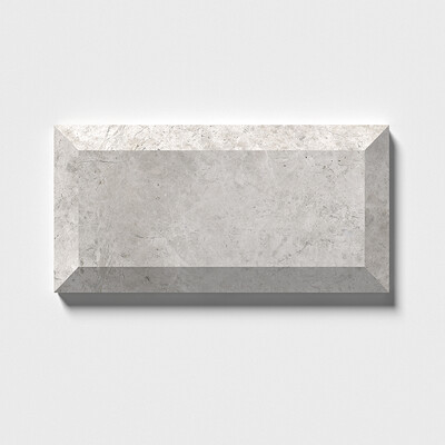 Silver Sky Honed Subway Marble Tile 2 3/4×5 1/2