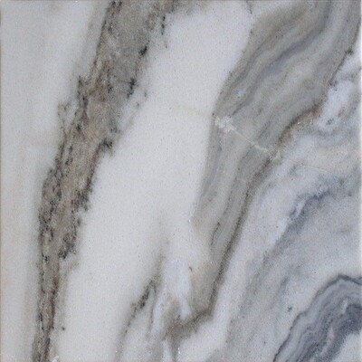 Silver Sky Cross Cut Polished  Marble Tile 12×12