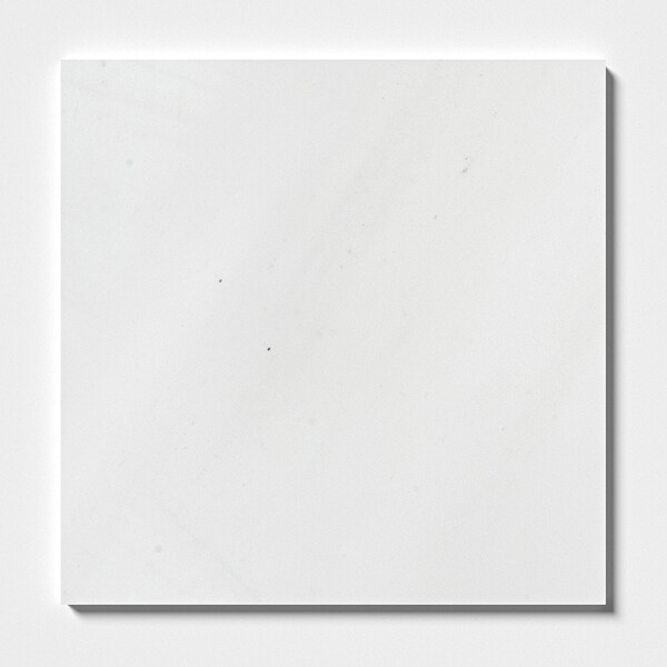 Alpina White Honed  Marble Tile 18×18