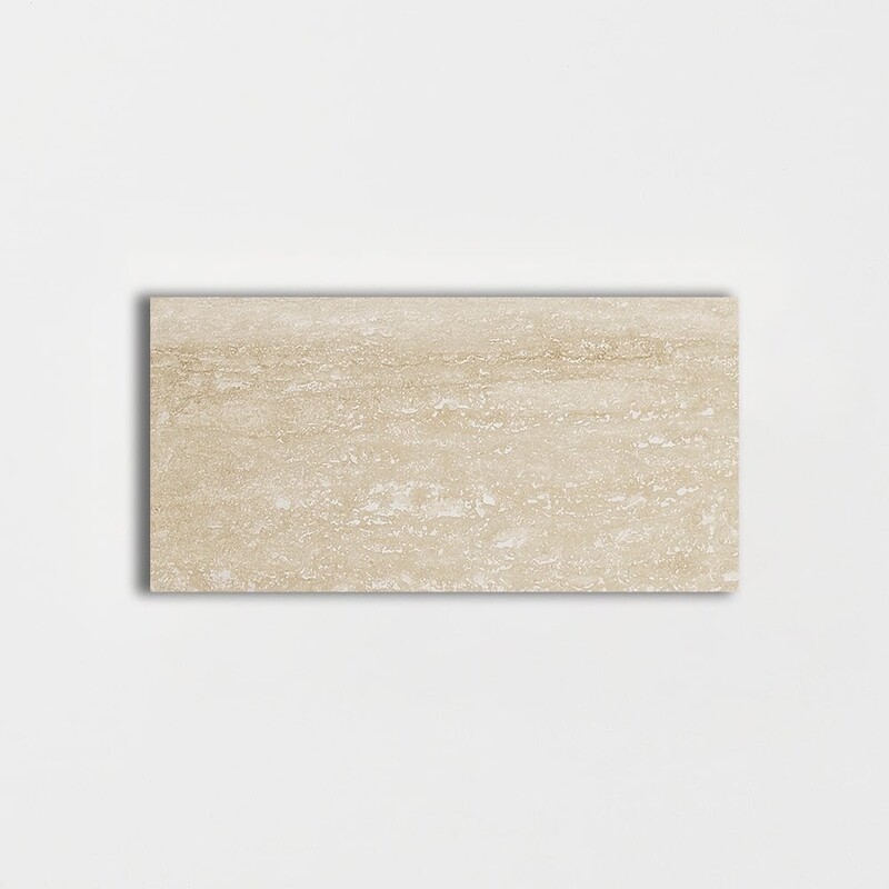 Chiaro Honed Filled Subway Travertine Tile 3×6