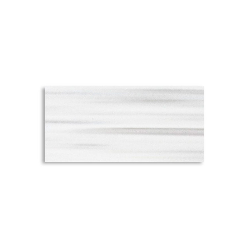 Mink White Polished  Marble Tile 2 3/4×5 1/2