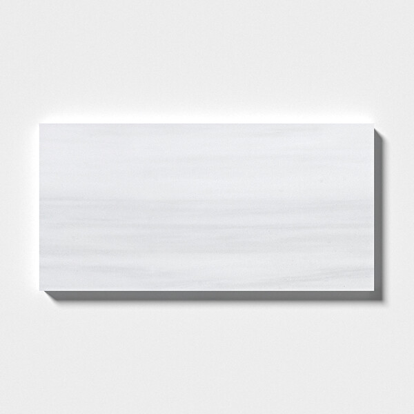 Bianco Dolomiti Polished  Marble Tile 6×12