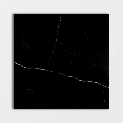 Black Polished  Marble Tile 18×18