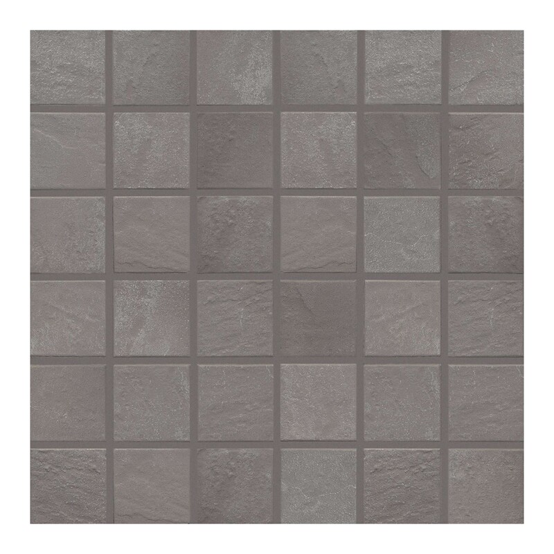 Medium Gray Unglazed 2x2 Porcelain Mosaic | 18 1/2x18 1/2x1/4 ...