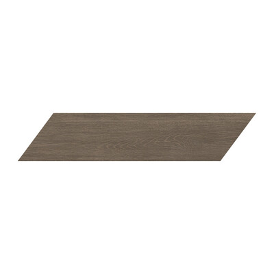 Chestnut Rectified Chevron Wood Look Porcelain Tile 8×40