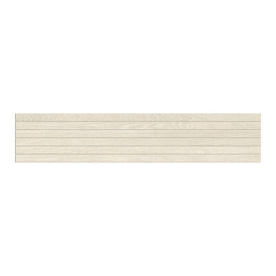 Birch Matte Groove Wood Look Porcelain Mosaic 8×40