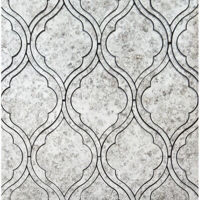 Classic Mirror Glossy Helena Glass Mosaic 11 13/16×19 15/32