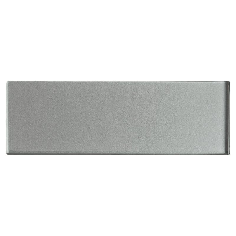 Sterling Metallic Subway Glass Tile 3×9