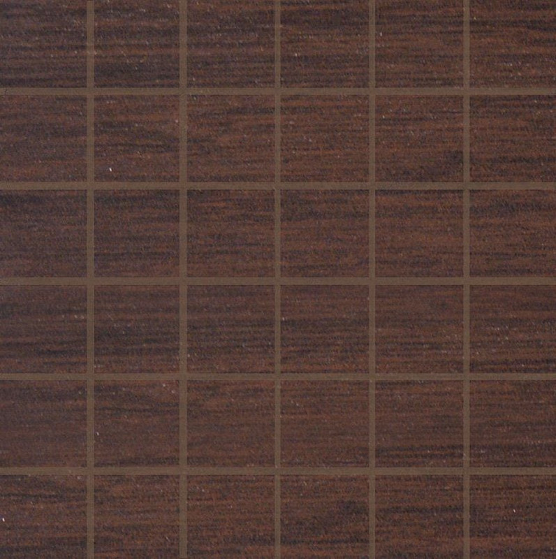 Bronzo Matte 2×2 Fabric Look Porcelain Mosaic 12×12