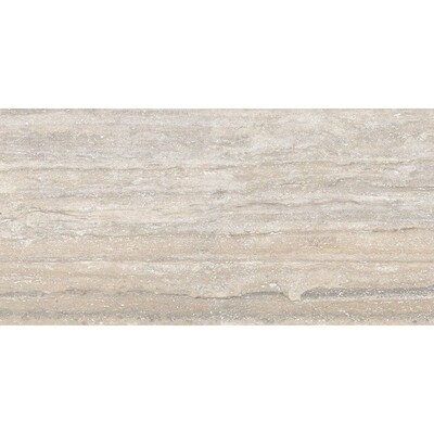 Argento Al Contro Matte  Travertine Look Porcelain Tile 12×24