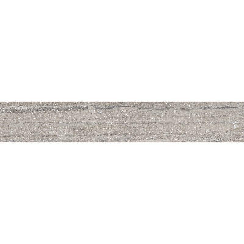 Grigio Al Matte Bullnose Wood Look Porcelain Tile 4×24