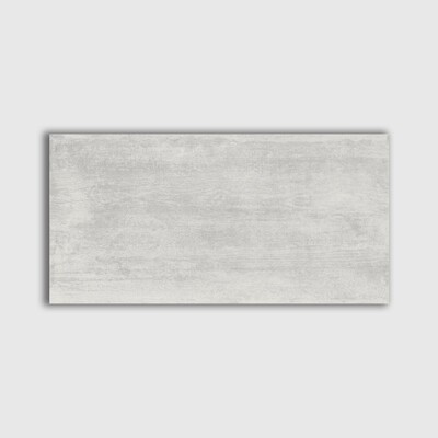 White Lappato  Concrete Look Porcelain Tile 12×24