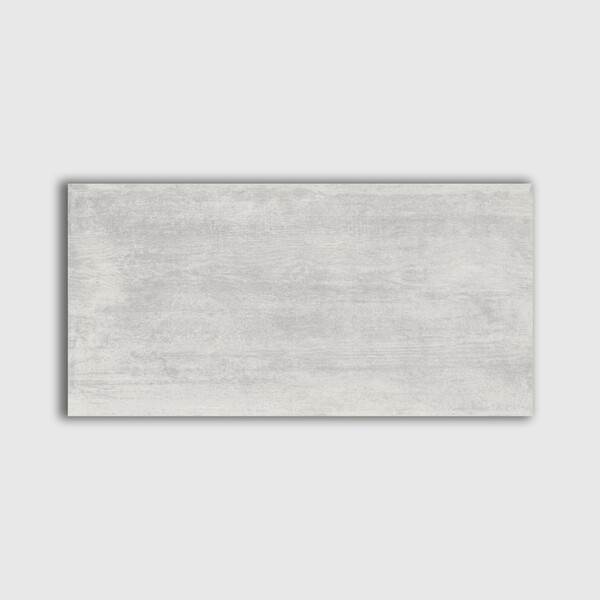 White Lappato  Concrete Look Porcelain Tile 12×24