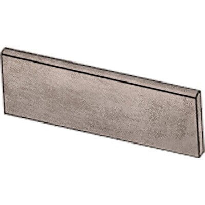 Runway Tortore Honed Bullnose Concrete Look Porcelain Base 4×24