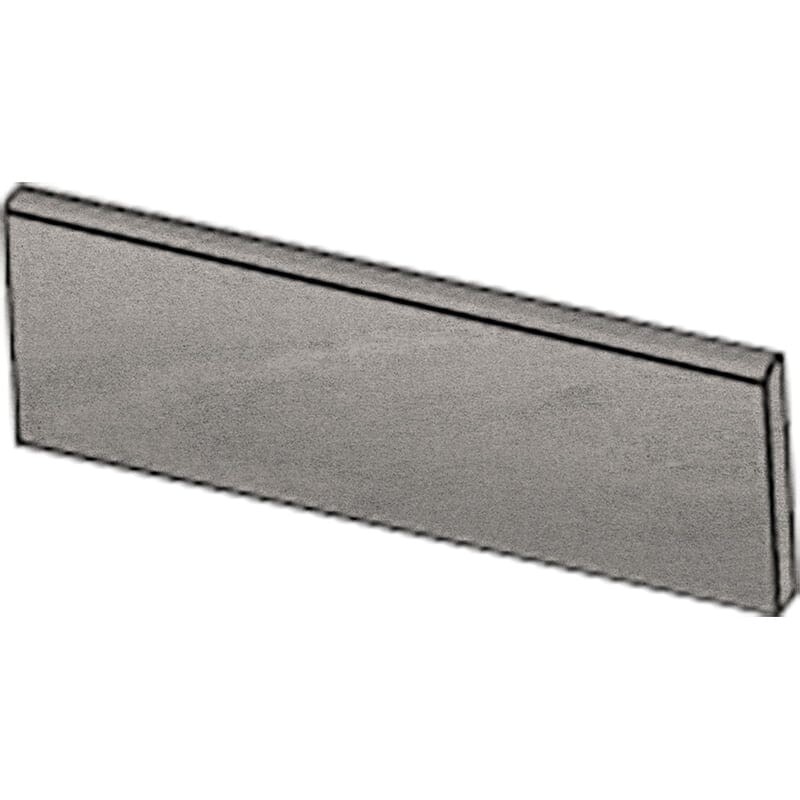 Atelier Olive Grey Honed Bullnose Concrete Look Porcelain Base 4×24