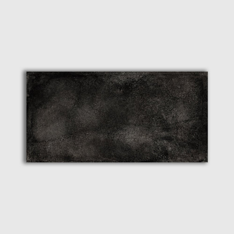 Cemento Black R11 Textured  Porcelain Tile 12×24