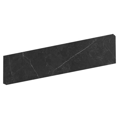 Piedra Gris Matte Bullnose Marble Look Porcelain Base 4×24