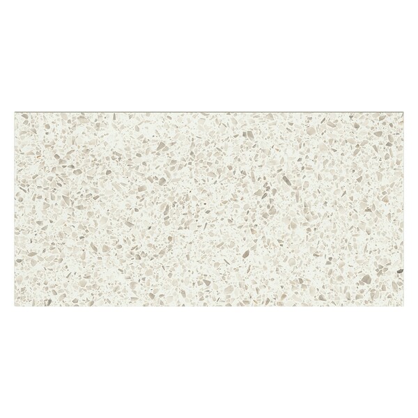 Oyster Beige Matte  Terrazzo Look Porcelain Tile 12×24