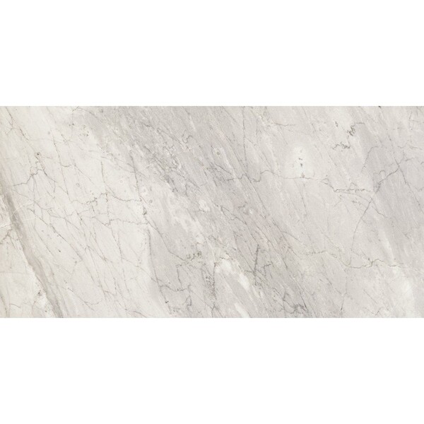 Bardiglio Gray Polished&rectified  Marble Look Porcelain Tile 12×24