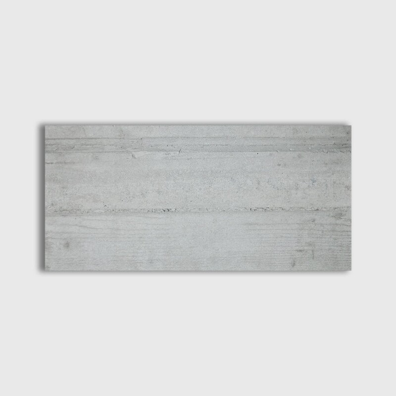 Gris Argent Glazed  Wood Look Porcelain Tile 12×24