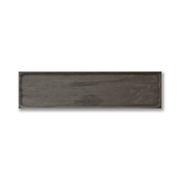 Roca Dark Gray Polished  Ceramic Tile 4×16