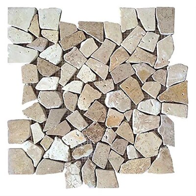 Sahara Natural  Pebble Mosaic 12×12