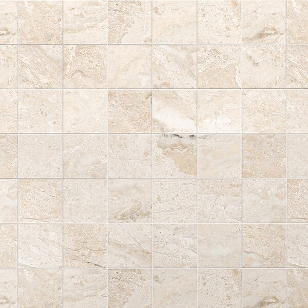 Royal Beige Honed  Marble Tile 5 1/2×5 1/2