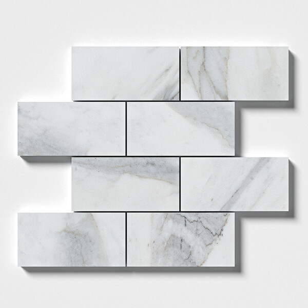 Serenity Polished  Marble Tile 2 3/4×5 1/2