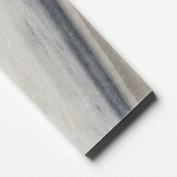 Silver Sky Polished Subway Marble Tile 3×12