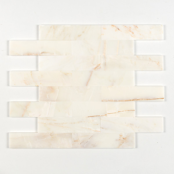 Calacatta Cremo Honed Subway Marble Tile 3×12