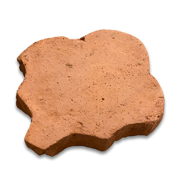 Forma De Ventilador Natural Fan Shape Terracotta Tile 6 3/4×6 1/2