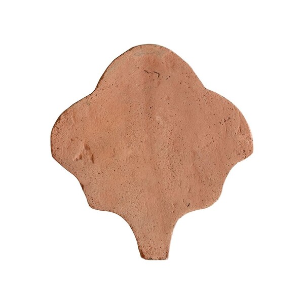 Forma De Ventilador Natural Fan Shape Terracotta Tile 6 3/4×6 1/2