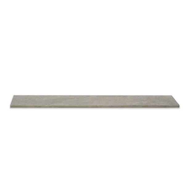 Gris Claro Natural Battiscopa Slate Look Porcelain Base 2 3/4×24