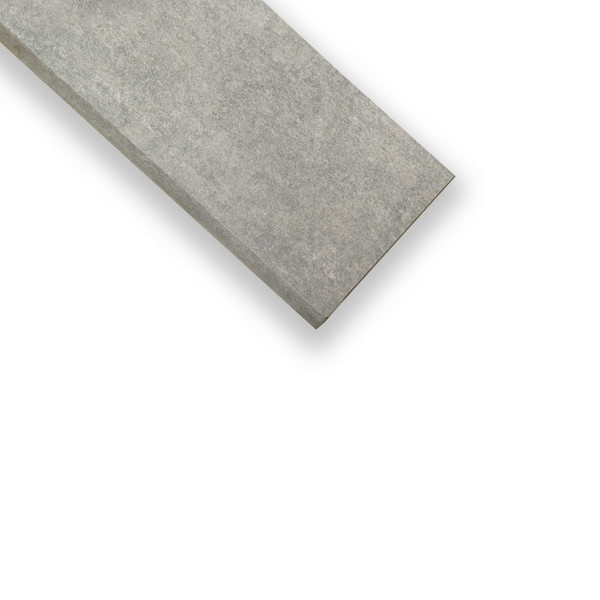 Gris Claro Natural Battiscopa Slate Look Porcelain Base 2 3/4×24