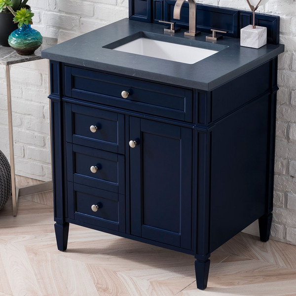 Britanny Victory Blue Charcoal Soapstone   Bathroom Vanities 30×34