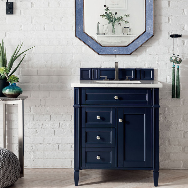 Britanny Victory Blue Eternal Jasmine Pe   Bathroom Vanities 30×34