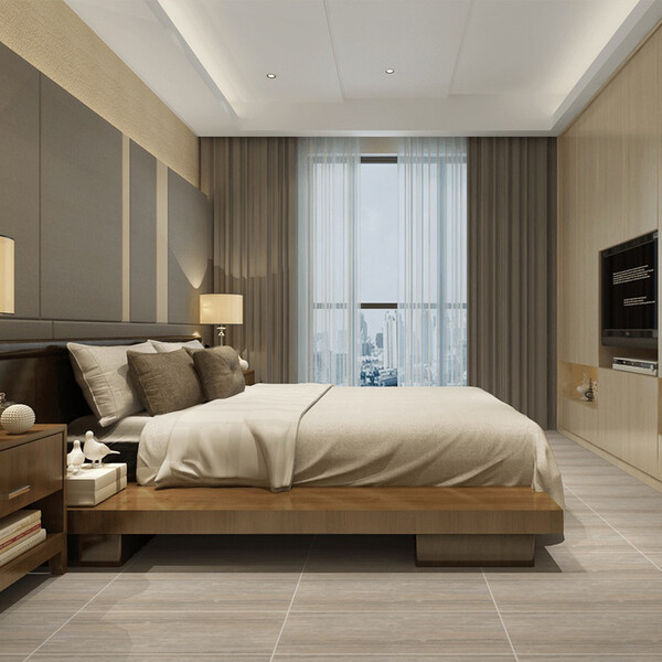 Argento Al Contro Matte  Travertine Look Porcelain Tile 12×24