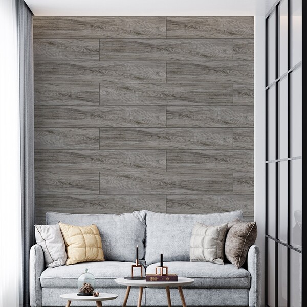 Cloud Natural  Wood Look Porcelain Tile 8×48