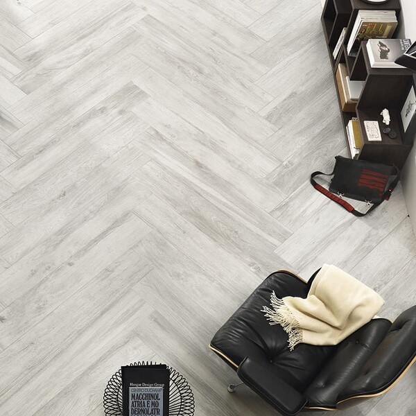 Rice Natural  Wood Look Porcelain Tile 8×48