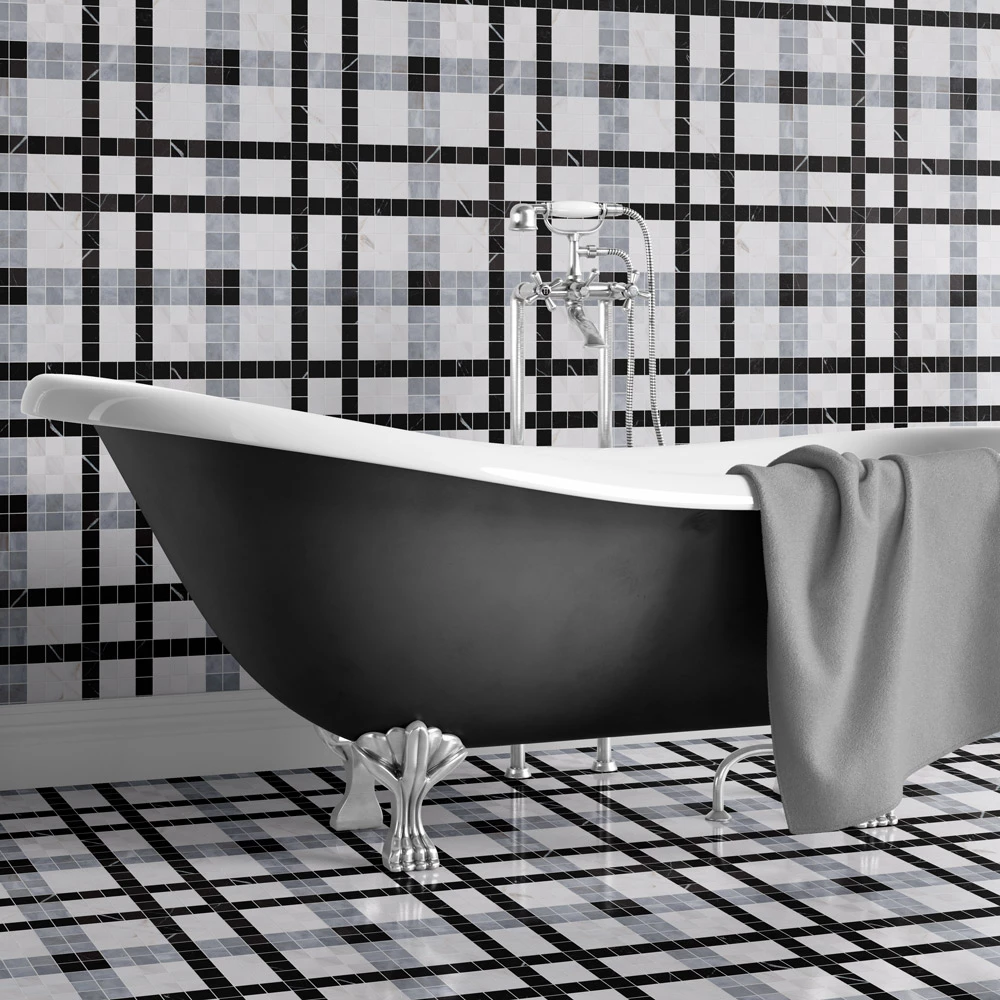 Hermosas ideas de diseño de azulejos de baño y tendencias populares - RoSaDo